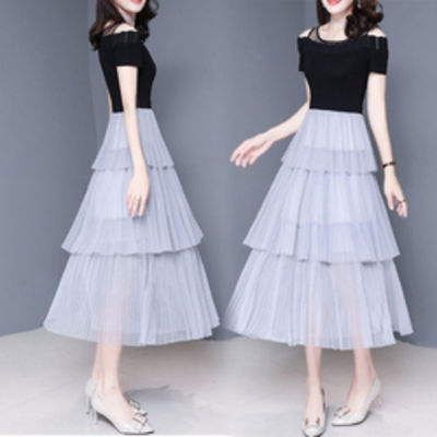 Etest Factory Price Woven Ladies Summer Office Dressest